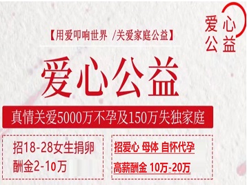 武穴捐卵助孕生子 爱心志愿者招募